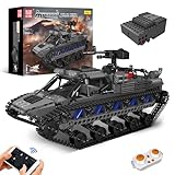Mould King 20030 Technik Geländetaugliches Raupenfahrzeug Bausteine Modell, 1046 Teile Ferngesteuert Kettenfahrzeug Spielzeug Bausatz als Geschenk/Spielzeug/Sammlerstücke