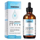 Hyaluron Serum - Anti-Aging Gesichtspflege mit Hyaluronsäure und Aloe - Augenringe entfernen, Anti Aging, Anti Falten, Moisturizer 120 ml