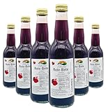 BLEICHHOF® Rote-Bete-Saft milchsauer fermentiert - Direktsaft, vegan (6x0,3l)