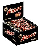 MARS® Schokoriegel, Karamell & Schokolade,24 Doppelriegel in einer Packung, Großpackung, 24x70g