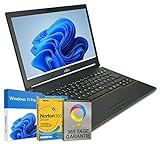 Fujitsu LifeBook E546 14 Zoll Full HD Laptop Intel Core i5-6200U@ bis zu 2,8 GHz 8 GB 256 GB SSD mit Windows 11 Pro & GRATIS Antiviren-Software inkl. 365 Tage Garantie (Generalüberholt)