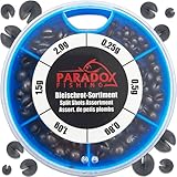 Paradox Fishing Bleischrot Angeln - Angelblei Blei Angelzubehör Angel Zubehör Schrotblei - Posen Angeln