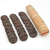 LWXLJMJZC-Reifer Puerh-Teekuchen Yunnan Shu (96 Tassen) Pu-Erh-in Bambusblattröhre Pu Erh Tee Minikuchen (200g)