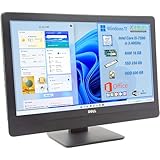 All-in-One-PC OptiPlex 7450, 23 Zoll Full HD, Core i5 7500, Windows 11, 16 GB RAM, SSD 256 GB + HDD 500 GB, WLAN, HDMI IN/OUT, ideal für Arbeit und Zuhause (Generalüberholt) (nur PC)