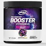 Wehle Preworkout Trainingsbooster (40 Portionen) Hyperdrive Galaxy unglaublich lecker Trainingsbooster mit Citrullin, Beta Alanin, Taurin, Koffein, Guarana - hochdosiert