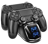 PS4 Controller Ladestation, Playstation 4 Controller Ladestation mit 1,8 Stunden Ladechip, PS4 Charger Dock Staion, Controller Ladestation für Sony Playstation 4/PS4/Pro/PS4 Slim Controller