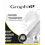Graph'IT Transferpapier A3, Schwarz, 6 Stück