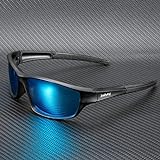 CSRP Polarisierte modische Sonnenbrille, Sport, Radbrille, Fahrradbrille, geeigneter Rahmen, UV400, Fahren, Angeln, Damenbrille, 01, 1 Gläser, keine Box