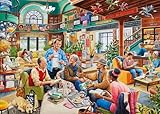 Ravensburger Turn The Page Bookclub 1000 Teile Puzzle für Erwachsene | Unikate | Blendfreie Oberfläche | FSC-Zertifiziert, umweltfreundlich | Amazon Exclusive