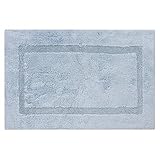 Royal Touch BFFM Badteppich, 100 % zertifizierte ägyptische Baumwolle, 53,3 x 86,4 cm, Aqua