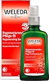 WELEDA Bio Granatapfel Regenerierendes Pflege-Öl - intensives Naturkosmetik Körperöl mit pflanzlichen Ölen für anspruchsvolle Haut fördert die Zellerneuerung & Elastizität (1 x 100ml)