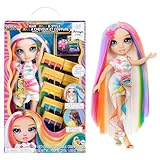 Rainbow High Hair Chalk & Style Doll - Amaya - 28 cm Puppe in Regenbogenfarben, Auswaschbare Haarkreide, Färben, Stylen, Spielen, Ausspülen & Wiederholen, für Kinder von 4 bis 12 Jahre