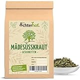 Mädesüßkraut 500g | Mädesüßkraut getrocknet und geschnitten | ideal zur Zubereitung von Mädesüß-Tee | leicht würzig, nussiger Geschmack | naturrein | Kräutertee lose | vom Achterhof