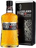 Highland Park 18 Jahre | Viking Pride | Single Malt Scotch Whisky | intensiver Whisky, Lagerung in Ex-Sherry-Fässern, der Stolz der Wikinger | 43% Vol. | 700ml Einzelflasche