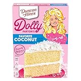 Duncan Hines Dolly Parton's Favorite Kuchenmischung mit Kokosgeschmack, 530 ml