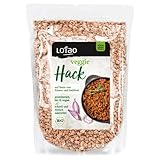 Lotao Veggie Hack – Bio, Vegan, Proteinreich – 1000g Hack auf Erbsenprotein-Basis mit Jackfruit – Perfekt für Bolognese, Burger, Braten & vieles mehr