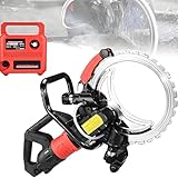 RayGenius 8980 W Professionelle BetonringsäGe, Kabelgebundener MauernutfräSer Mit 3000 U/Min Und StaubunterdrüCkung | 29 cm Schnitttiefe | 16-Zoll-Diamantklinge 1x401mm+520mm