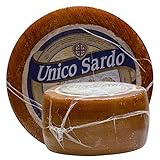 Food-United Käse - PECORINO SARDO UNICO - Italienischer-Schafs-Hartkäse-Laib Pecora italiana a pasta dura tradizionale ca. 3,0 KG kräftig-würziger Geschmack lange Reifezeit