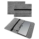 UC-Express Laptoptasche Ultrabook Filz Sleeve Hülle für 17' 17.3' Zoll Notebook Cover Case