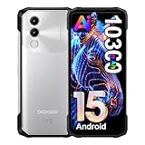 DOOGEE Blade 20 Android 15 Outdoor Handy Ohne Vertrag 4G,10300mAh 18W, 20GB+128GB(2TB) 15.8 mm ultradünn Outdoor Smartphone,16MP Kamera,6.6'' HD+ IPS Punch Display,3 Card Slots/IP68/NFC (Titan)