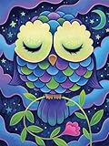 Puzzles 200 Teile, Cartoon-Eule Puzzle für Erwachsene,38x28cm Puzzle Lernspiel Herausforderung Spielzeug 200 Teile Puzzles für Erwachsene Kinder