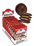 Go Fitness Protein Pancake - [12 x 50 gramm ] Spekulatius Biscuit High Protein Snack, frisch gebacken & extrem lecker - Eiweißriegel alternative mit 13g Eiweiß pro Pancake