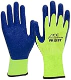 ACE Frost Arbeits-Handschuh - 3 Paar Kälte-Schutz-Handschuhe für die Arbeit im Winter - EN 388/511-09/L (3er Pack)