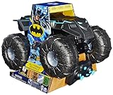 DC Batman All-Terrain Batmobile, ferngesteuertes Amphibienfahrzeug für Land und Wasser mit Platz für 1x 10cm Batman-Actionfigur