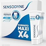 Sensodyne Repair & Protect Zahnpasten mit Minzgeschmack, Schutz und Linderung bei Zahnempfindlichkeit, 4 x 75 ml