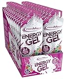 IronMaxx® Energy Gel – Mixed Berries 24x67ml | Mit 25 g Kohlenhydraten & 200mg Natrium pro Portion | Ideal bei intensiver körperlicher Belastung | Praktisch für unterwegs