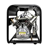 TUXING PCP-Kompressor, 4500 Psi/300 Bar/30 MPa, Hochdruckkompressor mit Doppelzylinder, tragbarer Mini-Luftkompressor für Tauchtank, PCP-Luftgewehr, Paintball-Pistole