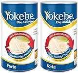 Sparset Abnehmen Yokebe Forte 2 x 500 g Pulver neue Formel