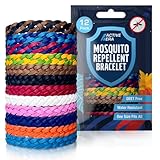 Active Era Mückenschutz Armband (12 STK), Mückenabwehr Outdoor, Camping - Mückenarmband für Kinder & Erwachsene - Natürlicher Anti Mücken Schutz, Wasserfest, 10 Tage Schutz, 100% DEET frei - Bunt