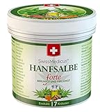 SwissMedicus - Hanfsalbe forte - 30% Hanföl - Aktivgel - für problematische Haut geeignet - bei Akne - Ekzem und Schuppenflechte - Naturkosmetik Hanföl salbe - 100% - Vegan Hanfsalbe - 125 ml