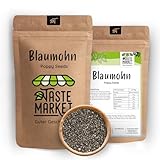 5 kg Blaumohn | ganze Mohnsamen | Ideal zum Backen | 100% naturbelassen | Taste Market