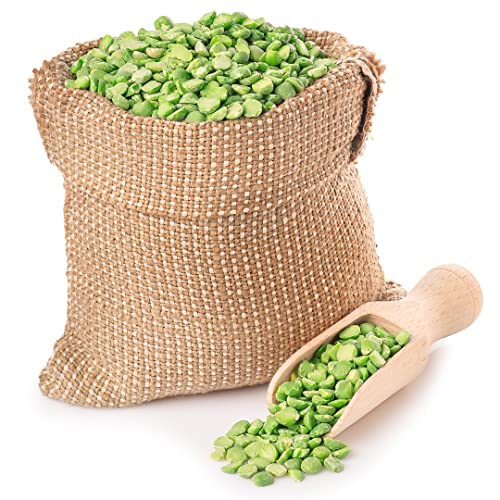 Grüne Erbsen halb geschält und getrocknet peas 5 kg Sack Hülsenfrüchte 1A GMO frei feinste Qualität Soleilfood