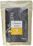 ÖLMÜHLE SOLLING - BIO Chiasamen | Naturbelassene Chiasamen aus 100 % kontrolliert biologischem Anbau. Ideal für Müsli, Brot und Backwaren. 100 % vegan und frei von Gentechnik | Inhalt: 500 g