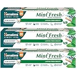 Himalaya Herbals Mint Fresh Herbal Toothpaste Gum Expert Range for Healthy, Protected Gums and Fresh Breath -75ml (Pack of 3)