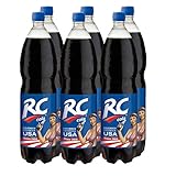 Original RC Cola - koffeinhaltige Limonade im 6er Pack (6 x 1,5 Liter)