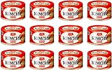 DONGWON Kimchi, koreanisch eingelegter Kohl [12x 160g] KIM CHI / Kimchee + ein kleines Glückspüppchen - Holzpüppchen