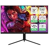 GAMEPOWER Lucid S20 24 Zoll Gaming Monitor 540Hz, 0.2ms, 1920x1080 FHD, HDR 400, Adaptive Sync, 400 Candela, Fast TN Display, Dual-Lautsprecher, HDMI 2.1 DP 1.4, Pivot, RGB