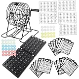 IMIKEYA 1Satz Bingo Spielset Für Familien Mit Bingo Kugel Und Beschichtungsspielzeug Für Gesellige Abende Und Gemeinschaftsveranstaltungen