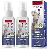 Hpbaggy 2 Flaschen Kratzfestes Spray,Anti Kratz Spray fur Katzen,Katzenfernhaltespray STOPP bleib Weg,Katzenabwehrspray fur Innen und AuBen,Kratzfestes fur Sofa,Mobel,schutzt lhr Zuhause 50ml.