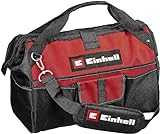 Einhell Tasche Bag 45/29 (für Werkzeuge & Zubehör, langlebig mit verstärktem Boden, Tragegurt, Tragegriff, verschiedene Taschen und Fächer)