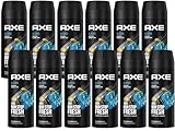 AXE Alaska Deo 12x 150ml Deospray Deodorant Bodyspray ohne Aluminium Herren Männer Men