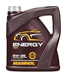 MANNOL Energy 5W-30 API SN/CH-4 Motorenöl, 5 Liter