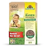 Neudorff Azet RasenDünger – Organischer Bio-Rasendünger für 50 m² sorgt für eine dichte, grüne und strapazierfähige Rasenfläche, 2,5 kg