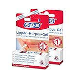 SOS Lippen Herpes Gel | Bei Lippenherpes Bläschen | Herpes auf natürliche Weise mit Silicium Gel austrocknen | Brennen + Juckreiz lindern | 2 x 5g