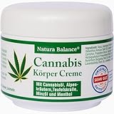 3 Dosen a 125ml Cannabis Creme mit Teufelskralle Alpenkräuter Hanföl Hanfcreme Hanfsalbe Minzöl Menthol Made in Germany Dermatest sehr gut vegan