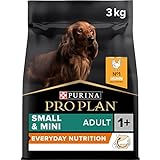 Pro Plan PURINA PRO PLAN Small & Mini Adult Everyday Nutrition, Hundefutter trocken, reich an Huhn, 1er Pack (1 x 3 kg)